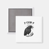 F Caw F No Kings In America Creative Style Magnet (Vorderseite/Rückseite)