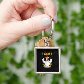 F-Caw-F Quote Rooster Meme Schlüsselanhänger (Hand)