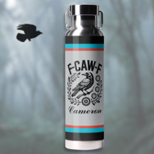 F-CAW-F Rabe Lustiger Dunkler Humor Blumenkranz Na