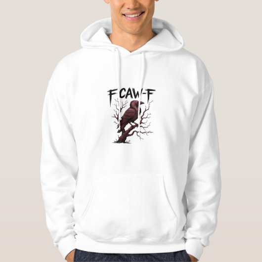 F-Caw-F Raven Classic Hoodie (Vorderseite)