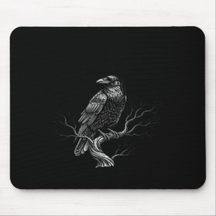 F-caw-f - Raven - Crow - Halloween-Kostümprämie Mousepad