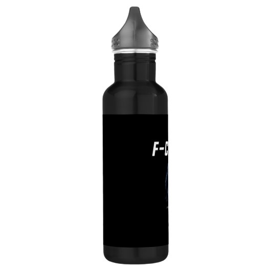 F Caw F Raven Funny Gear Creative Style Edelstahlflasche (Links)