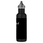 F Caw F Raven Funny Gear Creative Style Edelstahlflasche (Rechts)