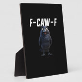 F Caw F Raven Funny Gear Creative Style Fotoplatte (Seite)
