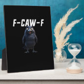 F Caw F Raven Funny Gear Creative Style Fotoplatte (Seite)