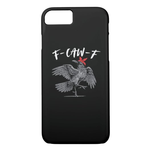 F-Caw-F Retro Classic Case-Mate iPhone Hülle (Rückseite)