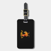 F-Caw-F Retro Classic Gepäckanhänger (Vorderseite vertikal)