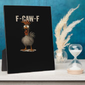 F-Caw-F Retro Classic Hühnchen Fotoplatte (Seite)