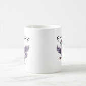 F-Caw-F Retro Classic Hühnchen Kaffeetasse (Mittel)