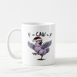 F-Caw-F Retro Classic Hühnchen Kaffeetasse