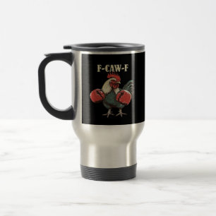 F-Caw-F Retro Classic Hühnchen Reisebecher