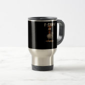 F-Caw-F Retro Classic Hühnchen Reisebecher (VorderseiteRechts)