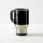 F-Caw-F Retro Classic Hühnchen Reisebecher (Vorderseite Links)
