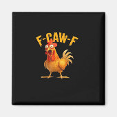 F-Caw-F Retro Classic Magnet (Vorne)