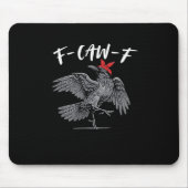 F-Caw-F Retro Classic Mousepad (Vorne)