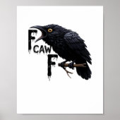 F Caw F Retro Classic Poster (Vorne)