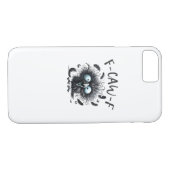 F Caw F Retro Classic Style Case-Mate iPhone Hülle (Rückseite (Horizontal))