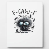 F Caw F Retro Classic Style Fotoplatte (Vorderseite)