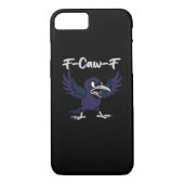 F-Caw-F Retro Graphic Case-Mate iPhone Hülle (Rückseite)