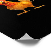 F-Caw-F Retro Klassiker Poster (Ecke)