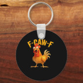 F-Caw-F Retro Klassiker Schlüsselanhänger (Vorderseite)