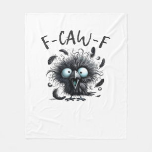 F Caw F Retro Klassischer Stil Fleecedecke