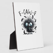 F Caw F Retro Klassischer Stil Fotoplatte (Seite)