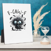 F Caw F Retro Klassischer Stil Fotoplatte (Seite)