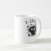 F Caw F Retro Klassischer Stil Kaffeetasse (VorderseiteRechts)