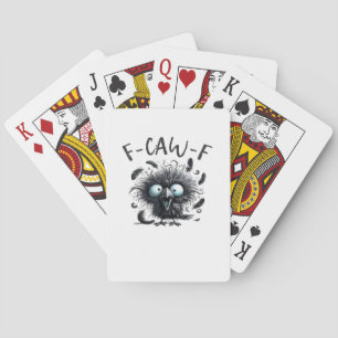 F Caw F Retro Klassischer Stil Spielkarten