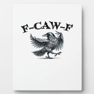 F-Caw-F Retro-Stil Fotoplatte