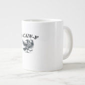 F-Caw-F Retro-Stil Jumbo-Tasse (Vorderseite Rechts)