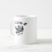 F-Caw-F Retro-Stil Kaffeetasse (Vorderseite Links)