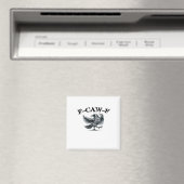 F-Caw-F Retro-Stil Magnet (In Situ (Geschirrspüler))