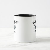 F-Caw-F Retro-Stil Tasse (Zentrum)