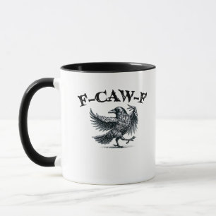F-Caw-F Retro-Stil Tasse