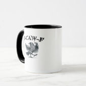 F-Caw-F Retro-Stil Tasse (Vorderseite Links)