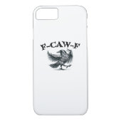 F-Caw-F Retro Style Case-Mate iPhone Hülle (Rückseite)