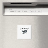 F-Caw-F Retro Style Magnet (In Situ (Geschirrspüler))