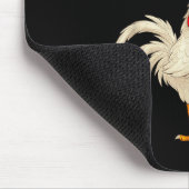 F Caw F Rooster Funny Bird Fcawf Chicken Whisperer Mousepad (Ecke)
