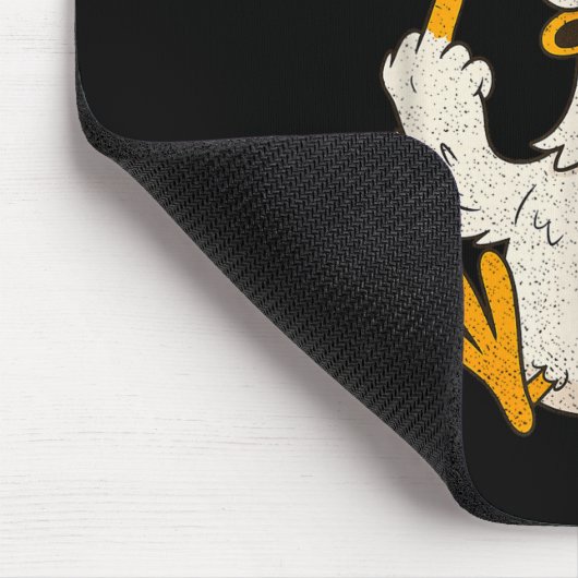 F Caw F Rooster Funny Bird Fcawf Chicken Whisperer Mousepad (Ecke)