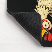 F Caw F Rooster Funny Fcawf Chicken Farm Bird Fawk Mousepad (Ecke)