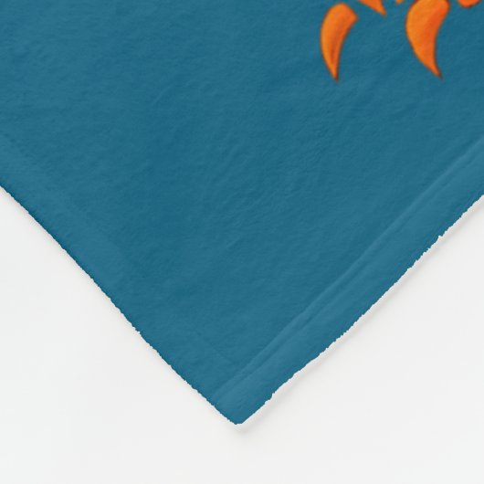 F Caw F Rooster Funny Sarcastic Chicken Middle Fin Fleecedecke (Ecke)