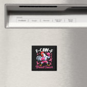F Caw F Rooster Meme Chicken Humor Breast Cancer A Magnet (In Situ (Geschirrspüler))