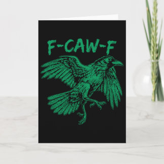 F-caw-f St. Patrick's Day Fcawf Huhn Hahn Sarca Karte