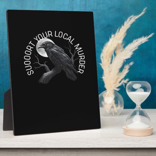 F-Caw-F - Support Your Murder Classic Fotoplatte (Seite)