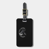 F-Caw-F - Support Your Murder Classic Gepäckanhänger (Vorderseite vertikal)