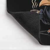 F Caw F T Shirt Kaffee Crow Gothic Raven Funny Hal Mousepad (Ecke)