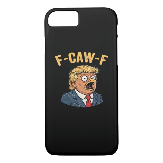 F-Caw-F Tr-ump Rooster Case-Mate iPhone Hülle (Rückseite)