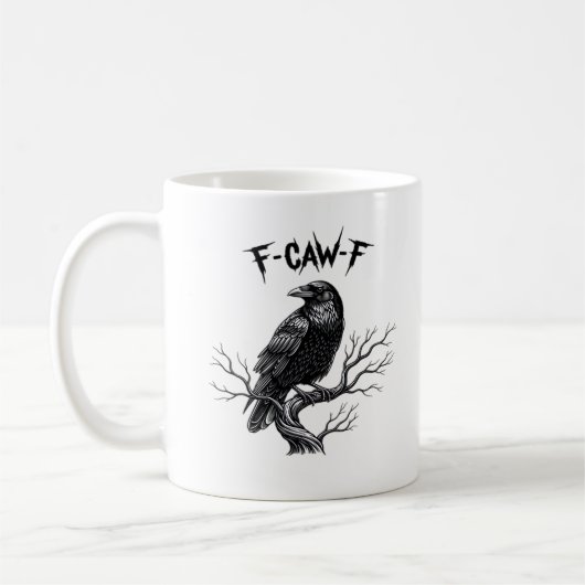 F Caw F Trendiger moderner Stil Kaffeetasse (Links)